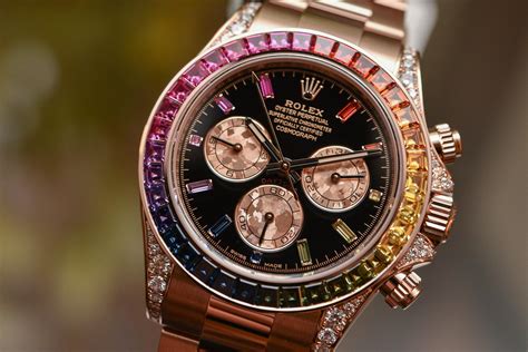 rainbow daytona everose gold